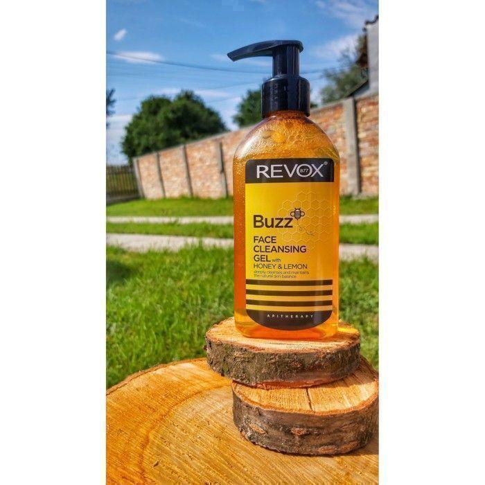Gel De Nettoyage Du Visage Revox 180ml Buzz - Tous Types De Peau - Fatigué - Cruelty Free