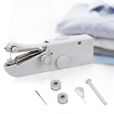 Puntada Rápida Costura Bordado Máquina de Coser Manual Mini Máquina de Coser Electrónica Portátil para el Hogar Herramientas de Costura Simples