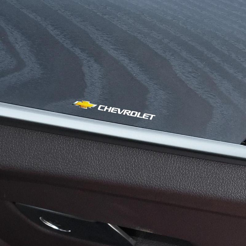 2/5/10 Stück Auto Innenraum Zufällige Aufkleber Auto Lenkrad Emblem Styling Für Chevrolet Colorado Cruze Spark Captiva Malibu Trax Aveo