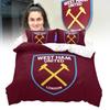West Ham United Digital Print Bedding Set With Reactive Dyeing For Modern Bedroom Decor