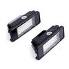 Für Peugeot 106 207 307 308 406 407 508 Für CITROEN C3 C4 C5 C6 C8 2x 6000K Auto Hinten 18 LED SMD Kennzeichenleuchte Lampe