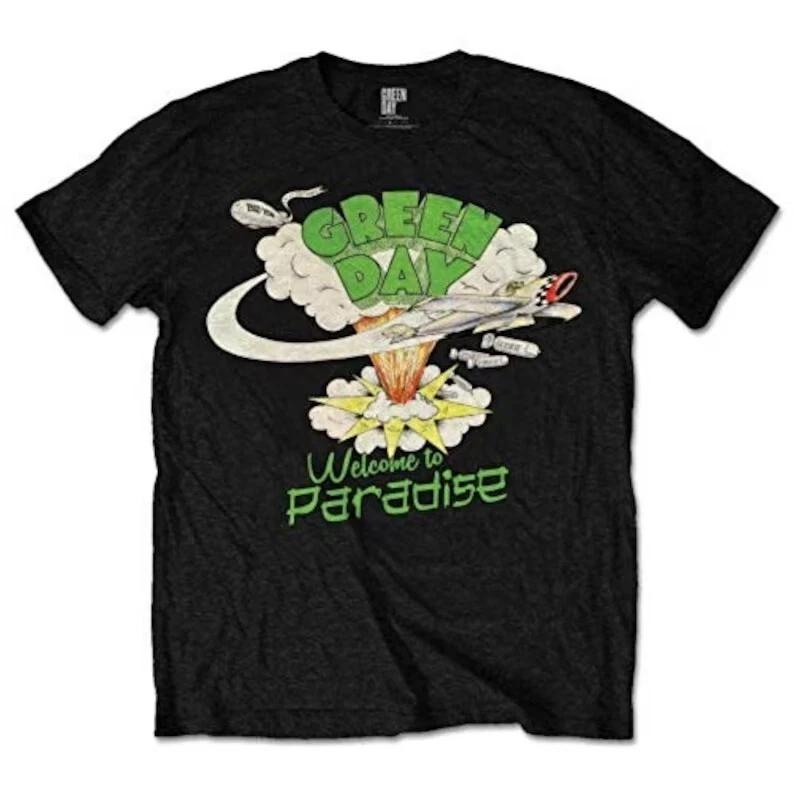 NEW GREEN DAY WELCOME TO PARADISE T Shirt L