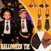 Halloween Glowing Eyeball Tie Children And Adults Masquerade Ball Costume Gold