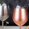 Edelstahl-Rotweinkelch für Bar, Party, Bier, Saft, Getränk, Champagner