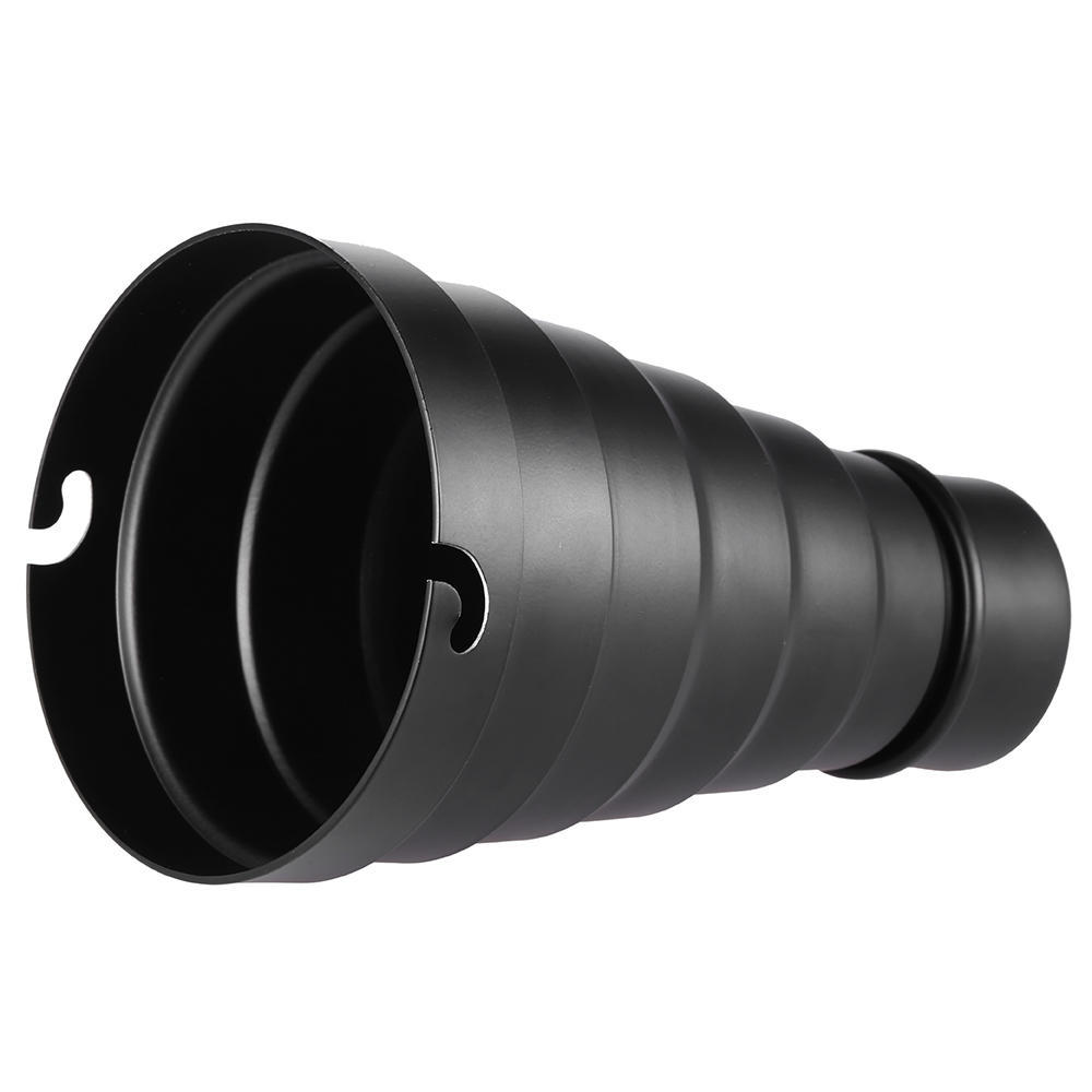 Snoot with Honeycomb Grid 5pcs Color Filter Kit Replacement for Elinchrom  Impact EX Calumet Genesis  Interfit EX Flash