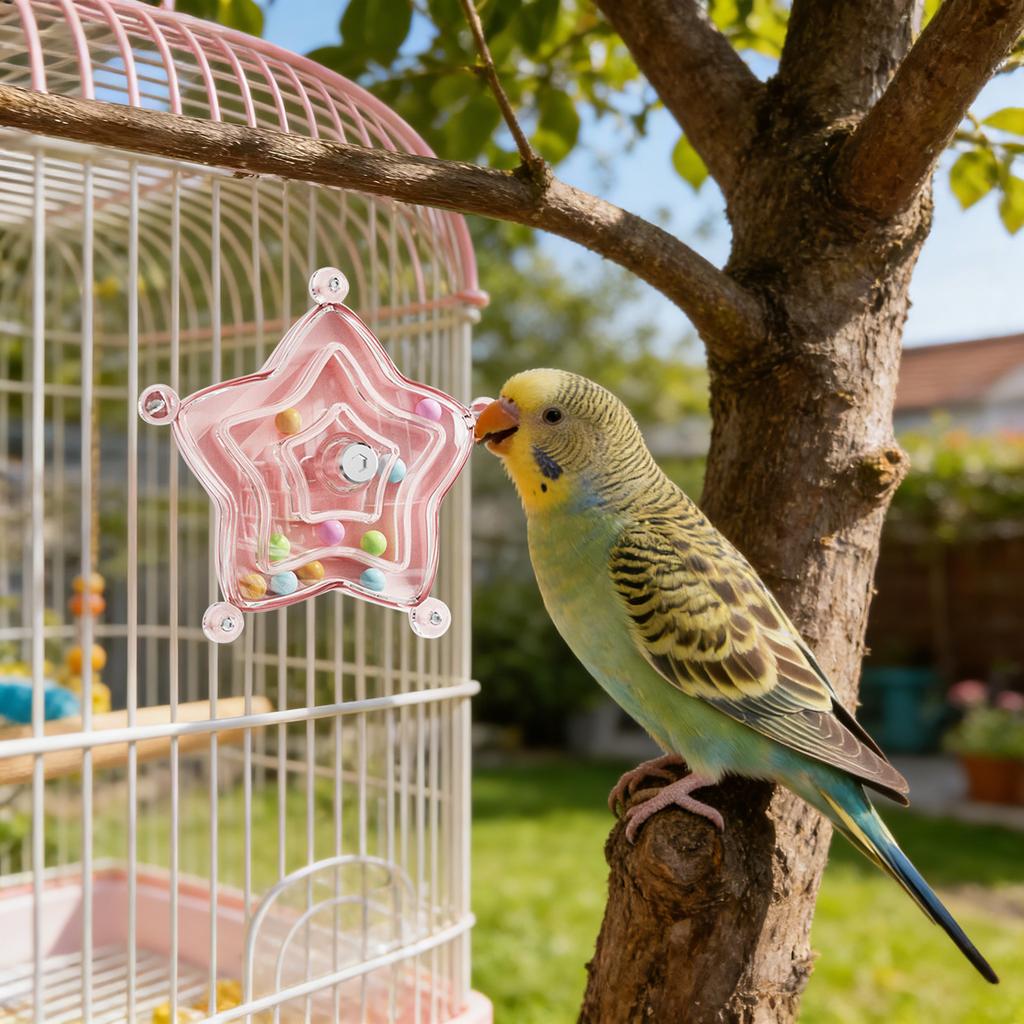 Interactively Parrots Toy Mental And Beak Exercise Toy For Macaws Cockatiels Budgies Enrichment