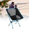 Outdoor Tragbarer Ultraleichter Klappstuhl Rückenlehne Angelsitz für Camping Grill