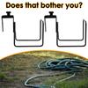T02C!Heavy-Duty Hose Support Wall Mounted Hose Bracket Garden Hose Rack Hose Support Tool Hose Support