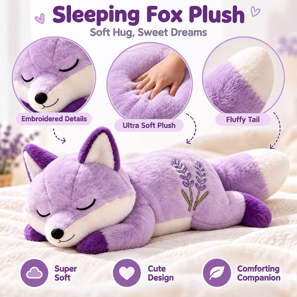 Purple Poultry Throw Pillows Plush Animal Cushion Doll Toys Comfortable Animal Body Pillow For Men