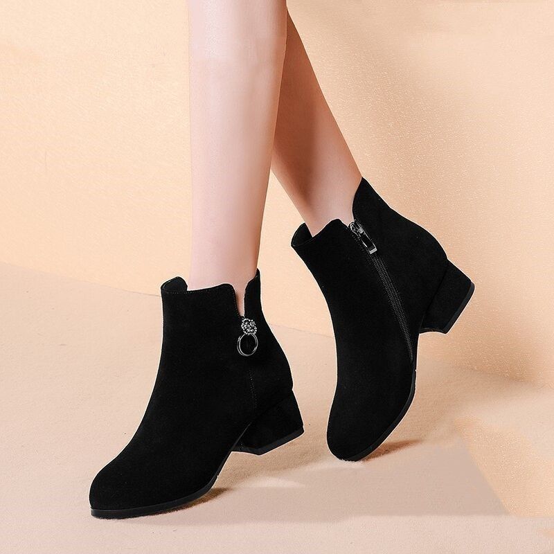 Fashion Booties Soft Lightweight Office Women's Ankle Boots Non Slip Boot Fashion 2025 Goth New In On Promotion Y2k Female Short Shoes