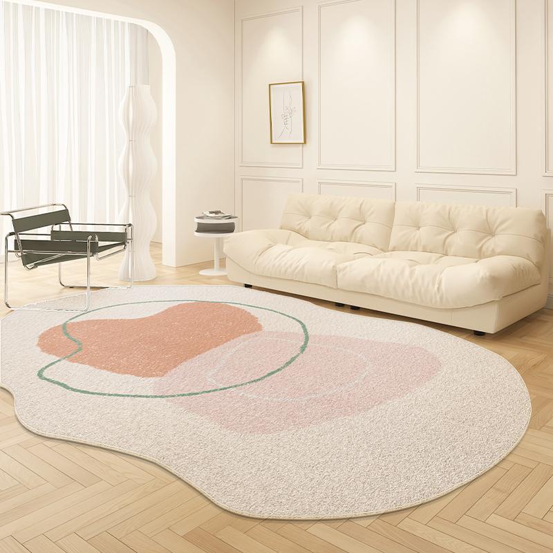 Light Luxury Living Room Decoration Plush Carpet Irregular Rugs for Bedroom Large Area Carpets Home Fluffy Soft Mat Lounge Rug
