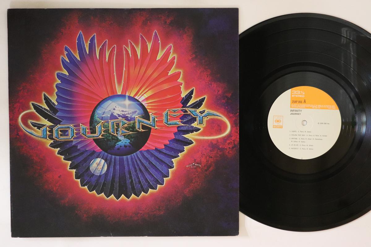 

LP Record JOURNEY - Infinity 25AP866 CBS SONY 1978 Japan Rock