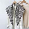 Summer 1116 New Twill Cool Triangle Scarf Women's Fashion Versatile Neck Protection Scarf Thin Sunscreen Outer Scarf