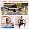 Eight-character Puller Fitness Elastic Rope Shoulder And Neck Stretch Yoga Resistance Band High Elastic Silicone Eight-character Pull Rope