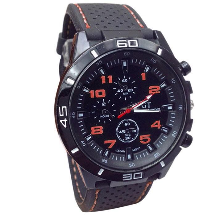 201 Quartz Watch Men Military Watches Sport Wristwatch Silicone Fashion Hours