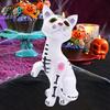 Yousheng Dog Cat Ornament Bright Color Ghost Festive Atmosphere Pet Cat Dog Figure Halloween Carnival Night Decor