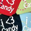 I Love Candy Eco Bag Mint