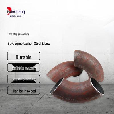 90-Degree Carbon Steel Welding Elbow