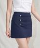 THE GREEN LAB Napoleon Button Miniskirt [Navy]