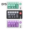 One-Handed Mechanical Keyboard 12 Key RGB Gaming Keyboard Programmable Hotswappable Small Keypad for Gamers And Office Work