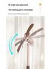Energy-Saving Silent Floor Fan for Dorm or Office