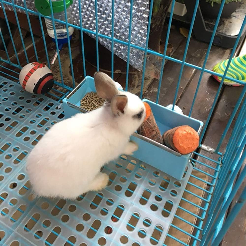 Rabbit Feet Pad,4 Piece Hole Leak Water Design For Plastic Bunny Feet Pad Playpen Feet Mats Plastic Rabbit Cage Mat