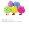 Brinquedo de Pintinho Fofo Brilhante Alívio de Estresse Bola de Fiapos LED Iluminada Brinquedo de Apertar Redução de Ansiedade Portátil Viagem Escola Escritório Brinquedo Fidget