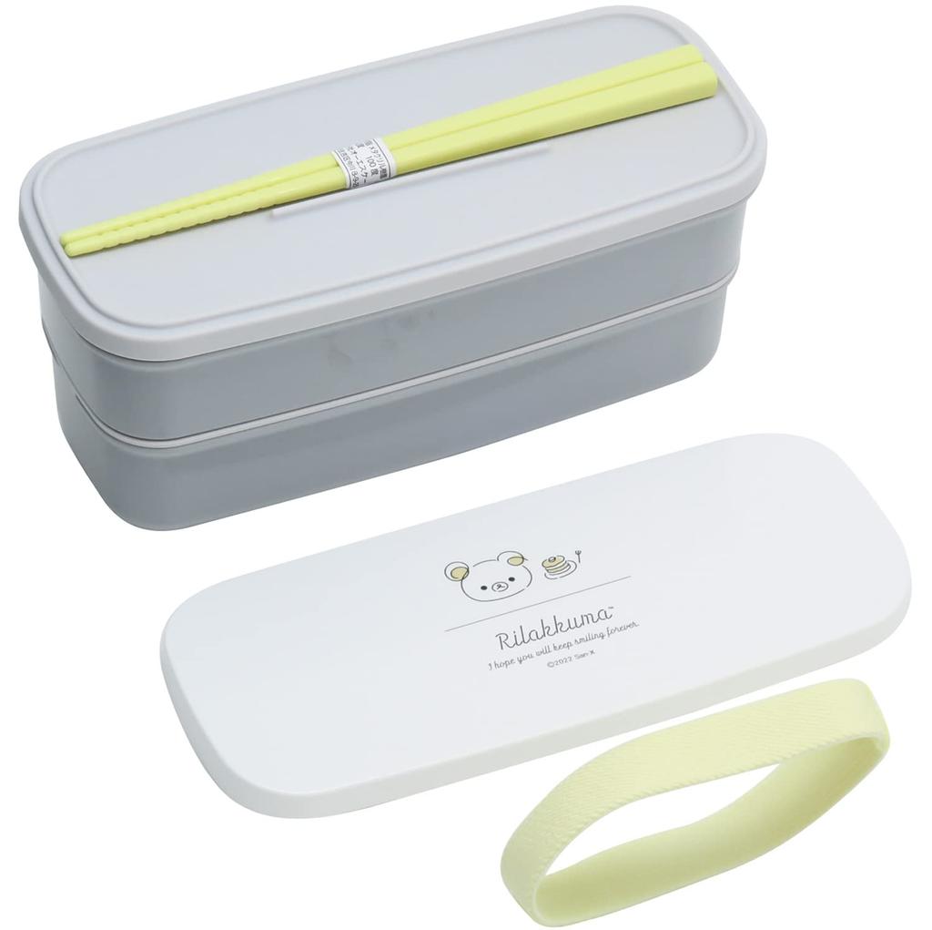 OSK Rilakkuma Two-Tier Lunch Box PW-28K