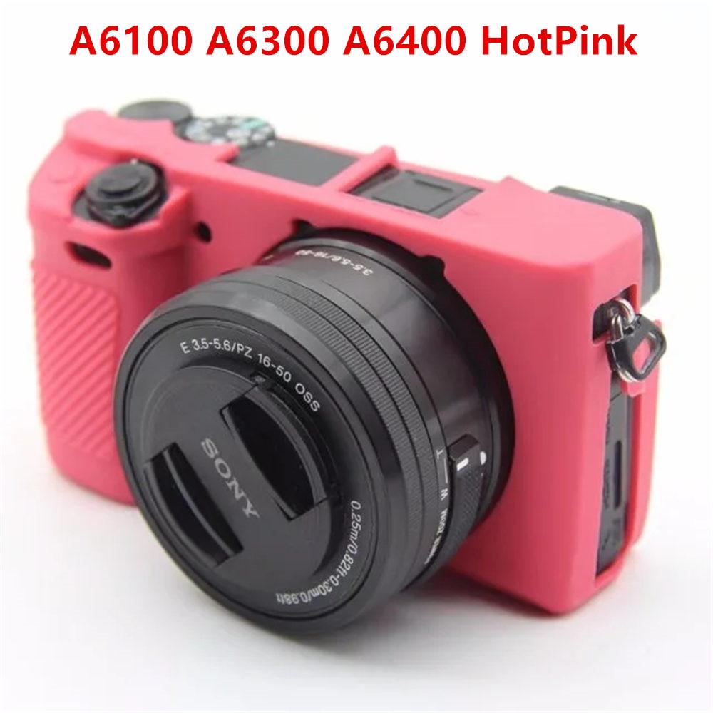 Weiche Silikon-Schutzhülle für Kameragehäuse für Sony Alpha A6700 A6500 A6400 A6300 A6100 A6000 Gummiabdeckung Skin