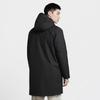 Nike Casaco com Capuz Acolchoado à Prova de Vento Longo Masculino