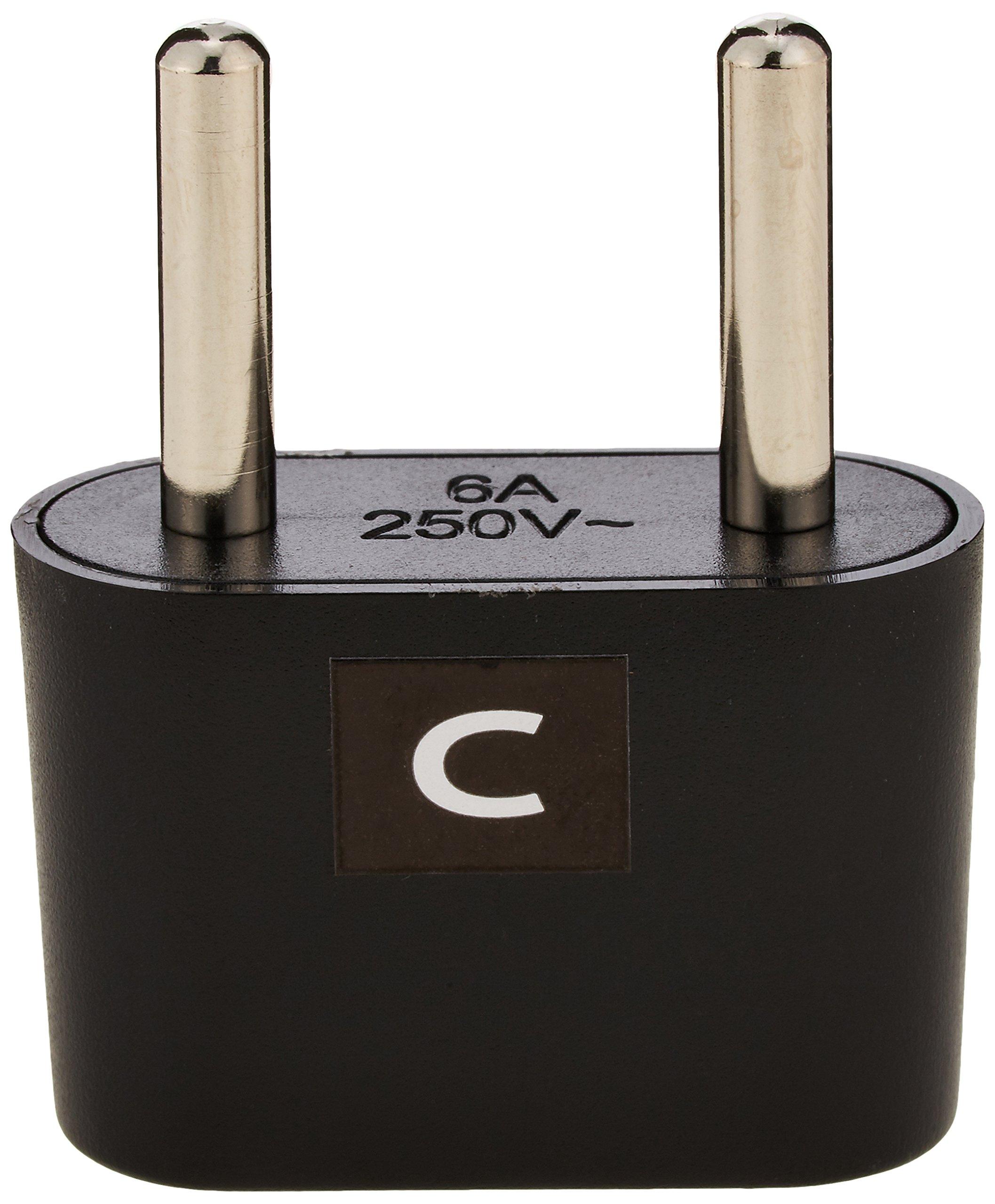 

Nissho Kogyo Overseas Conversion Plug Set C Type L-03 чорний
