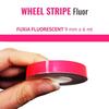 Bandes Adhésives Pour Jantes Moto - Fuchsia Fluo - 9 Mm X 6 Mt - Résistantes - Durables - Look Sportif