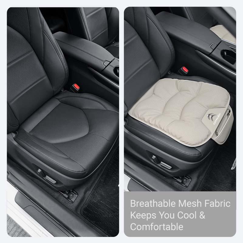 Coussin de siège antidérapant pour voiture Rangement Coussin en soie glacée Quatre saisons Pour Citroen C4 C3 C5 C1 C2 C6 VTS C4L DS3 DS4 DS5 Grand Berlingo