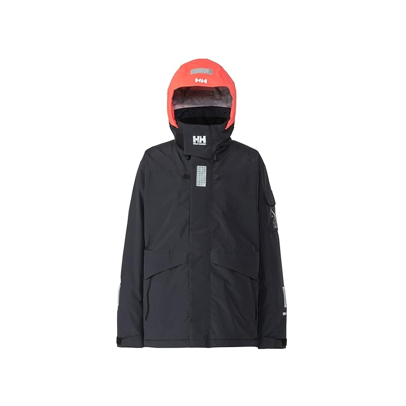 

[Helly Hansen] jacket ocean fray jacket sailing waterproof water repellent moisture permeability unisex HH12540 black S