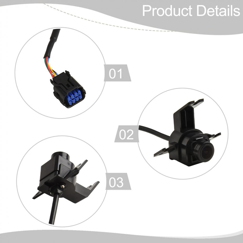 Rear Back View Camera For Hyundai Elantra N Line Models In Black Color