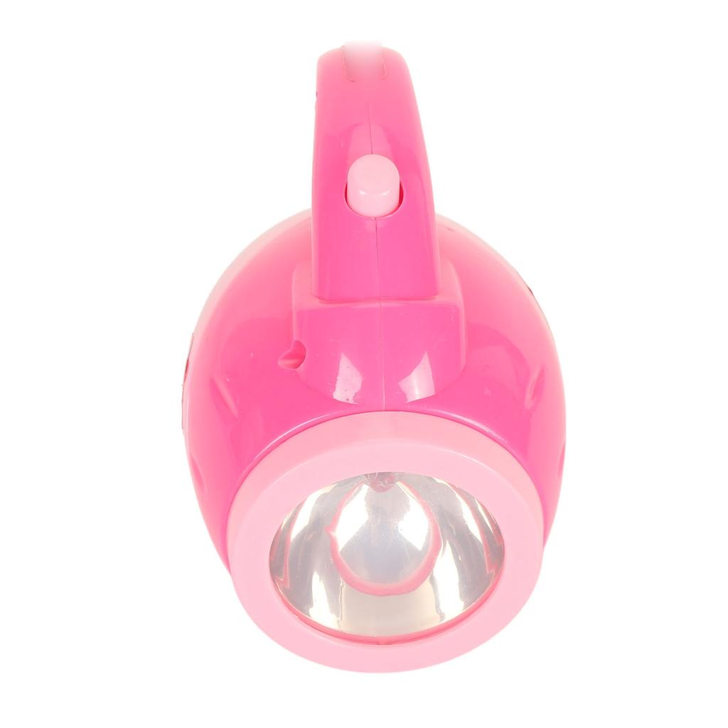 Toddler Flashlight for Boys Girls Lovely Battery Powered Lightweight Toy Flashlight with Handle for Camping
