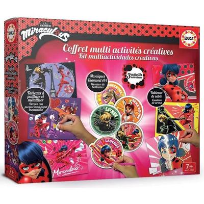 Miraculous Ladybug Multi-Activity Box - Creative Leisure - EDUCA - 18931