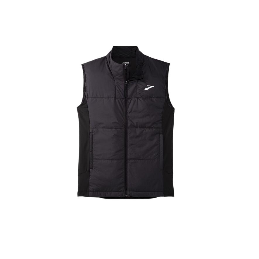 Brooks Shield Skin-Friendly Minimalist Versatile Comfortable Vest Men vest Black 211525-001