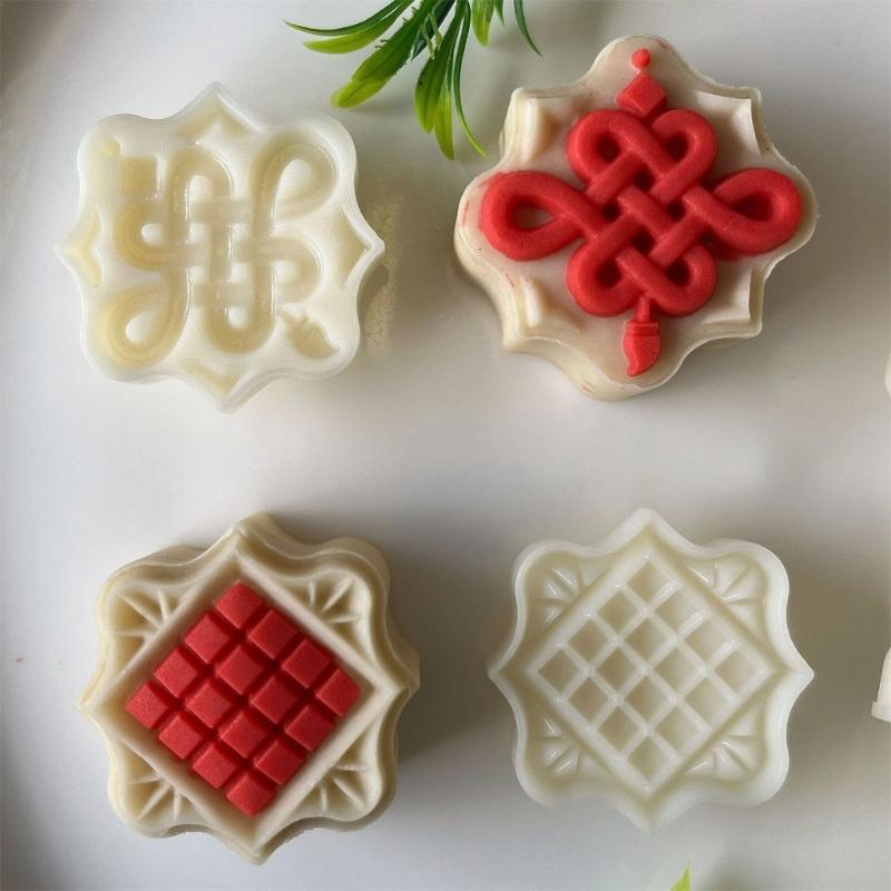 ABS Dessert Molds with 2 Pattern Stamp for Creative Baking Enthusiasts and Event Planners Seek Unique Touches