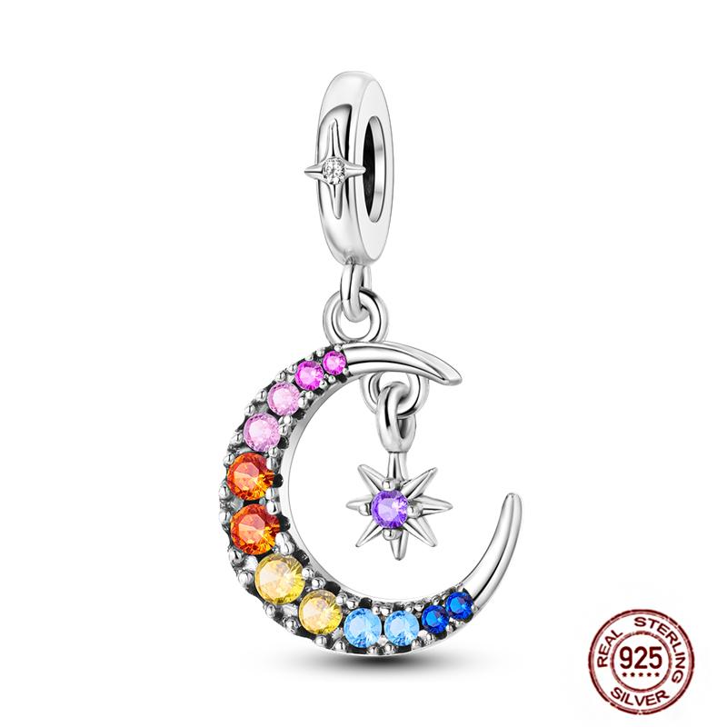 Christmas Charms Copper Fit Pendant Original Bracelets Santa Claus Snowflake Tree Gingerbread Man Beads Diy Jewelry