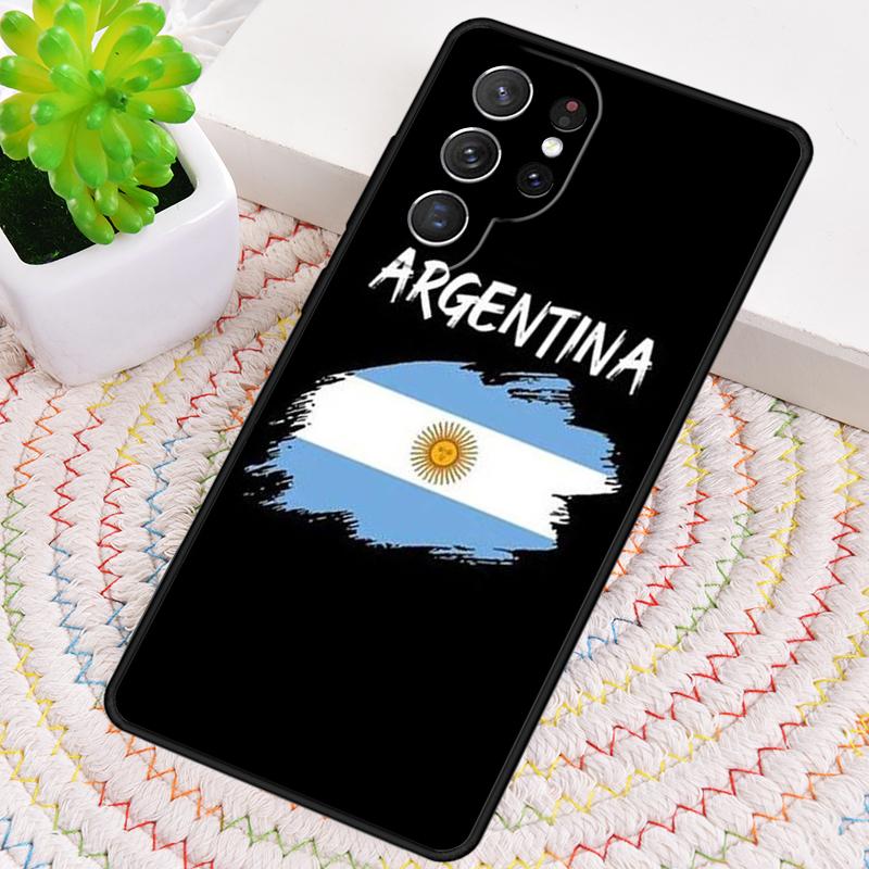 Argentina Flag Phone Case for Samsung Galaxy note 10 pro S26 Ultra S23 S24 FE S25 S21 S22 PLUS shockproof Cove