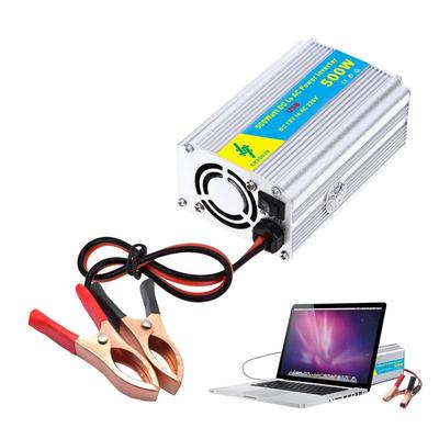 Pure Sine Wave Solar Inverter Power 500W DC 12V AC Car Mobile Charging Converte USB 220V Converter Frequency Phone Inverter Part