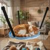 Adjustable Lanyard Hanging Cat Bed Breathable Mesh Hanging Sleeping Bed Cat Nest  For Cat Cage