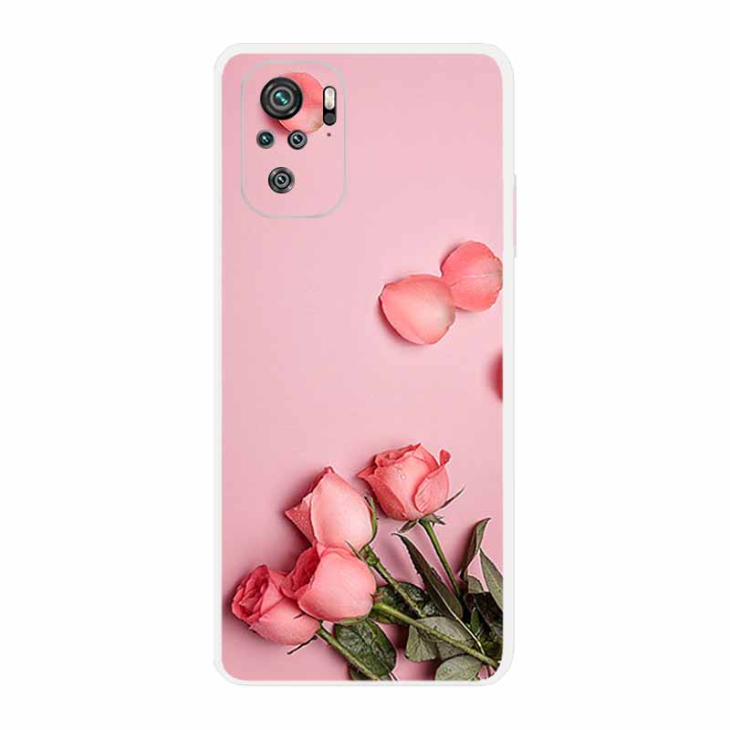 Für Xiaomi Poco M5 Klare Hülle Mode Bemalte Silikon Weiche Rückabdeckung Für Xiaomi Poco M5 Transparente Handyhülle POCO M 5 Hülle