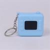 Imitation Camera Shape Keychain Decoration with Press Play Sound and Auto Glowing LED Nighttime Visibility Enhancer