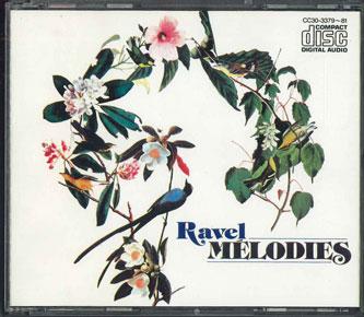 

CD MICHEL PLASSON - Ravel Melodies CC30337981 EMI Japan Classical Used