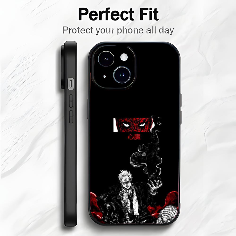 Dark Unique Anime D-Dorohedoro Phone Case Phone Case Soft Packaging Lightweight For iPhone17 16 15 14 13ProMax