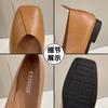 Spring and Summer New Flat-bottomed Comfortable Doudou Shoes Round Head One-pedal Casual Shallow Mouth Single Shoes Women