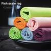 1/5Pcs Rag Cleaning Clothes 30*40cm Streak-Free Lint-Free Polishing Reusable Durable Fish Scale Pattern Kitchen Dishwashing Clothes