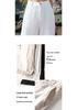 Women's High Waist Linen Blend Wide-Leg Pants - Slimming, Lightweight, and Casual for Summer